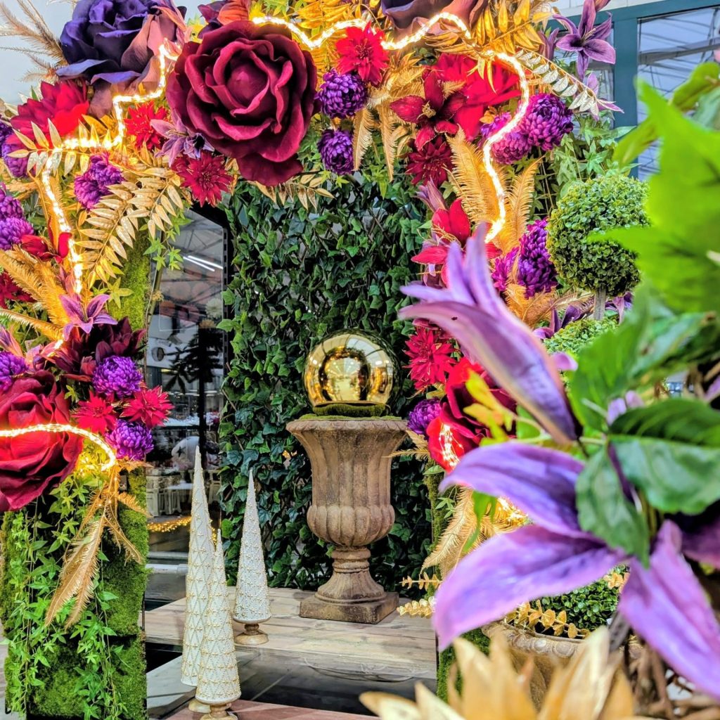 Décor floral sur mesure pour réception élégante