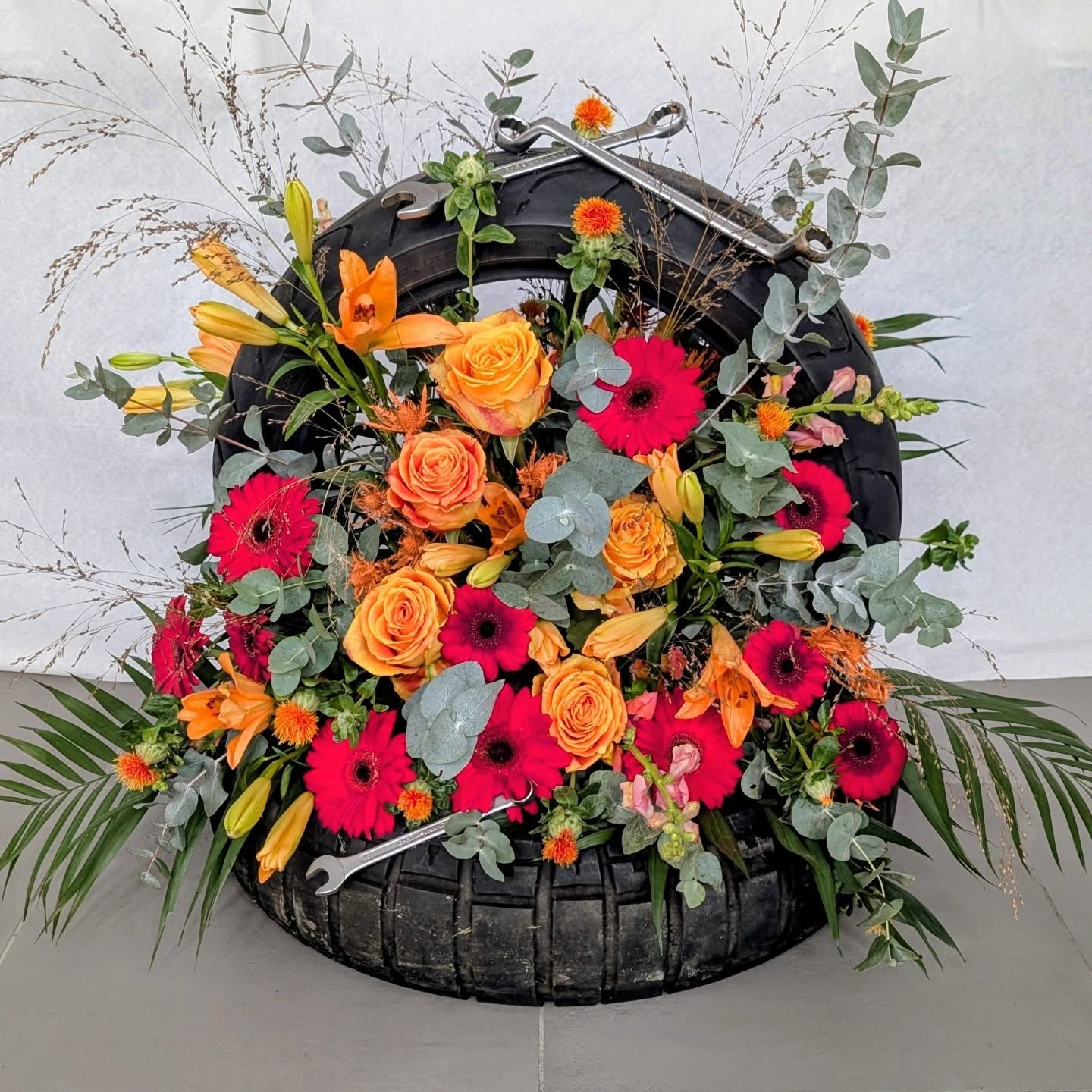 Création florale émotionnelle pour événement spécial